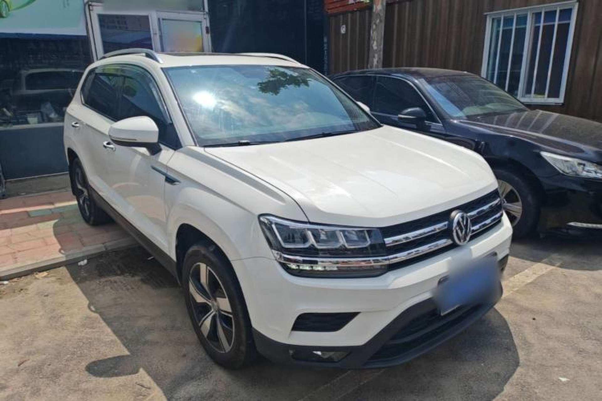 Used Volkswagen Tharu 2020 280TSI Two-Wheel Drive Comfort Edition China VI Standard Front Right 45 Deg