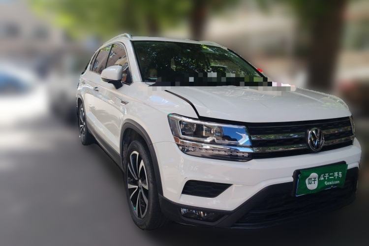 Used Volkswagen Tharu 2020 280TSI Two-Wheel Drive Luxury Plus Version China VI Standard Front Right 45 Deg