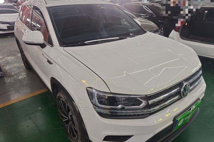 Used Volkswagen Tharu 2020 280TSI Two-Wheel Drive Luxury Plus Version China VI Standard Front Right 45 Deg