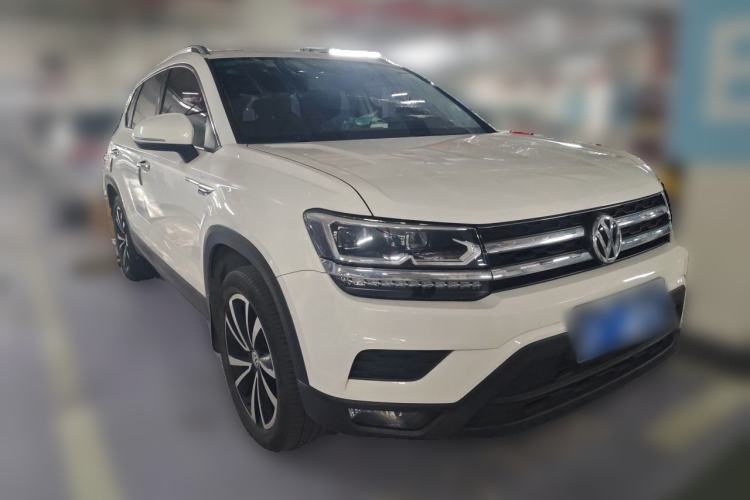 Used Volkswagen Tharu 2020 280TSI Two-Wheel Drive Luxury Plus Version China VI Standard Front Right 45 Deg