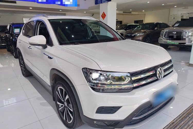 Used Volkswagen Tharu 2020 Facelift 330TSI Four-Wheel Drive Luxury PLUS Version China VI Standard Front Right 45 Deg