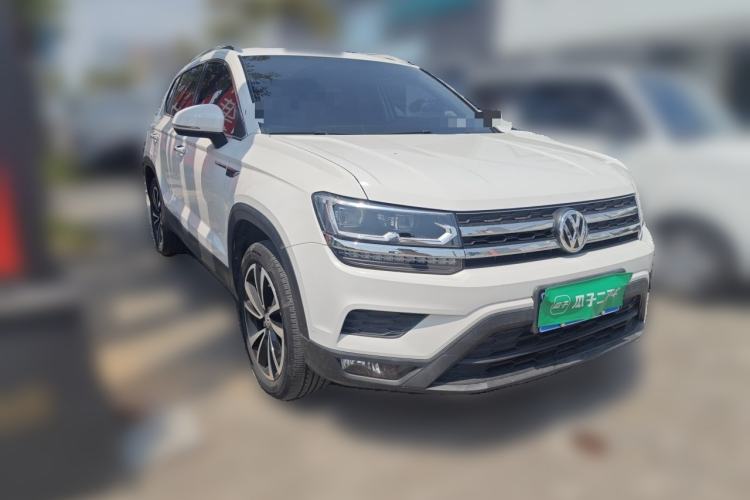 Used Volkswagen Tharu 2020 280TSI Two-Wheel Drive Luxury Plus Version China VI Standard Front Right 45 Deg