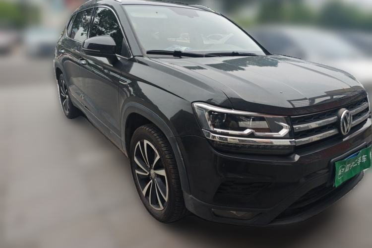 Used Volkswagen Tharu 2020 280TSI Two-Wheel Drive Luxury Plus Version China VI Standard Front Right 45 Deg