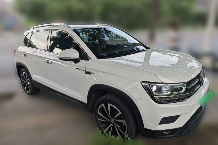 Used Volkswagen Tharu 2020 280TSI Two-Wheel Drive Luxury Plus Version China VI Standard Front Right 45 Deg