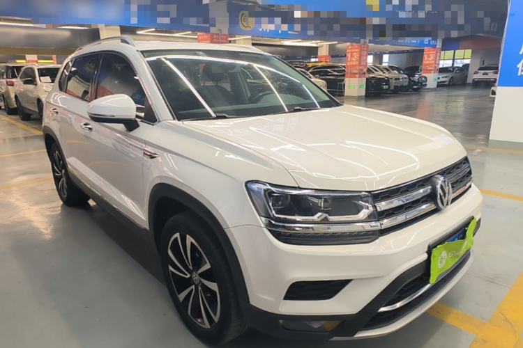 Used Volkswagen Tharu 2020 330TSI All-Wheel-Drive Luxury Edition China VI Standard Front Right 45 Deg