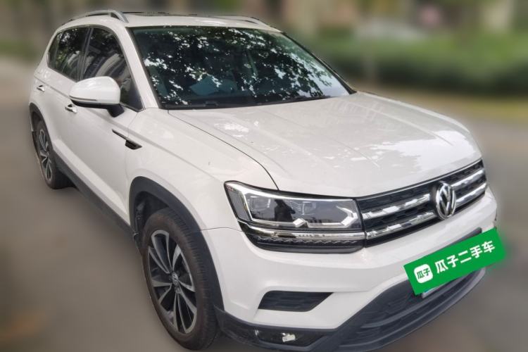 Used Volkswagen Tharu 2020 280TSI Two-Wheel Drive Luxury Edition China VI Standard Front Right 45 Deg