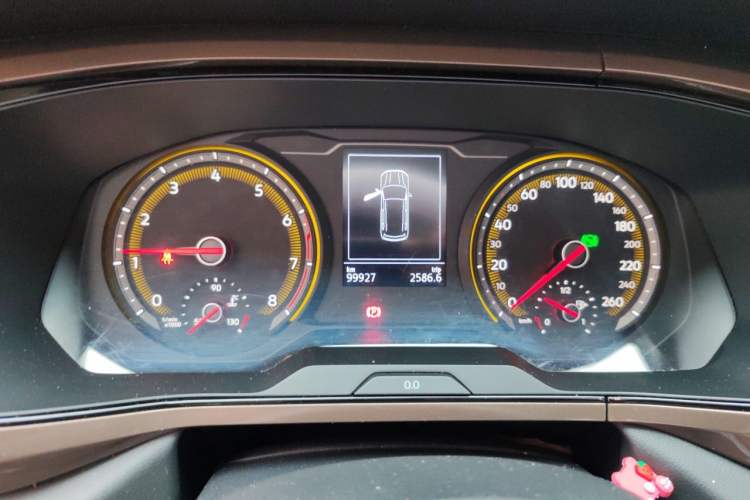 Used Volkswagen Tharu 2020 280TSI Two-Wheel Drive Comfort Edition China VI Standard Instrument Cluster