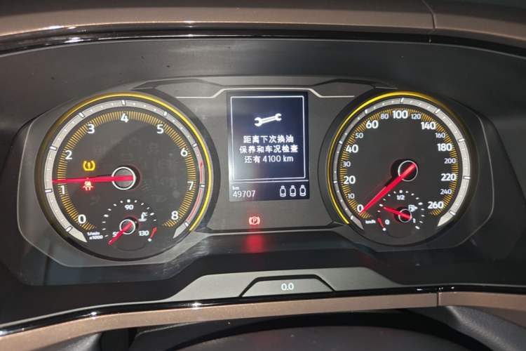 Used Volkswagen Tharu 2020 280TSI Two-Wheel Drive Luxury Edition China VI Standard Instrument Cluster