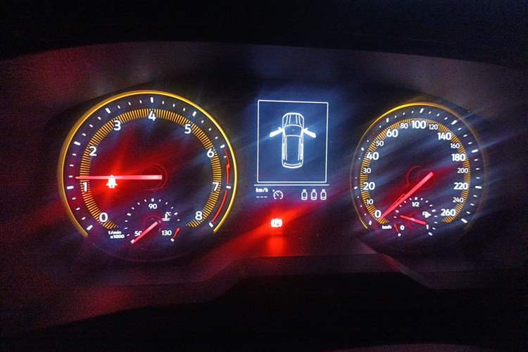 Used Volkswagen Tharu 2020 280TSI Two-Wheel Drive Luxury Edition China VI Standard Instrument Cluster