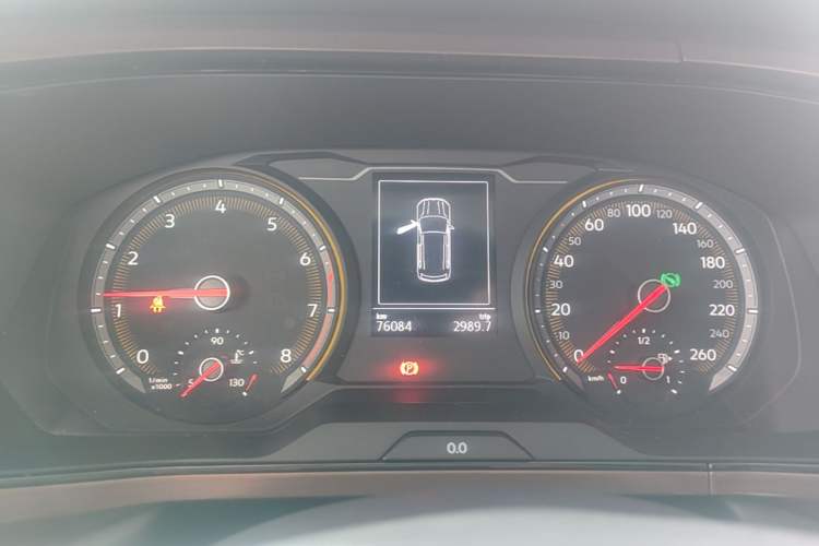 Used Volkswagen Tharu 2020 280TSI Two-Wheel Drive Luxury Edition China VI Standard Instrument Cluster