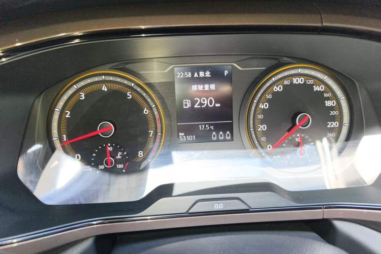 Used Volkswagen Tharu 2020 280TSI Two-Wheel Drive Luxury Plus Version China VI Standard Instrument Cluster