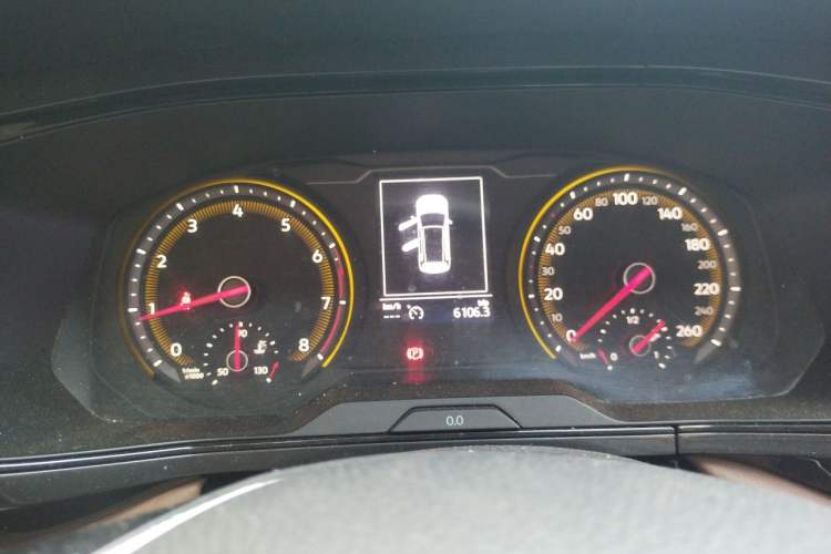 Used Volkswagen Tharu 2020 280TSI Two-Wheel Drive Comfort Edition China V Standard Instrument Cluster
