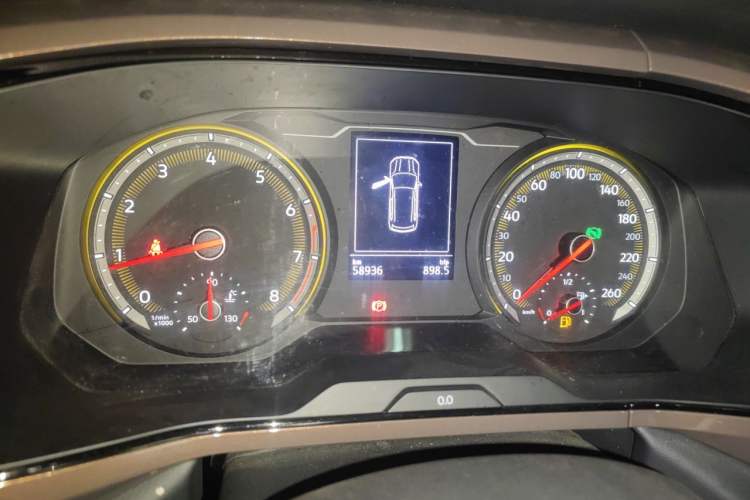 Used Volkswagen Tharu 2020 280TSI Two-Wheel Drive Luxury Edition China VI Standard Instrument Cluster
