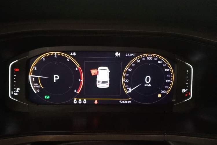 Used Volkswagen Tharu 2020 Revised Version 330TSI Four-Wheel Drive Flagship Edition China VI Instrument Cluster