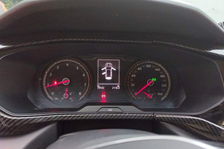 Used Volkswagen Tharu 2020 280TSI Two-Wheel Drive Luxury Edition China VI Standard Instrument Cluster