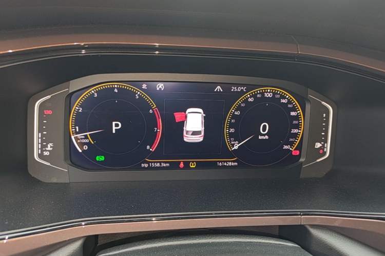 Used Volkswagen Tharu 2020 Revised Version 330TSI Four-Wheel Drive Flagship Edition China VI Instrument Cluster