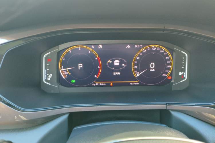 Used Volkswagen Tharu 2020 280TSI Two-Wheel-Drive Flagship Version China VI Instrument Cluster