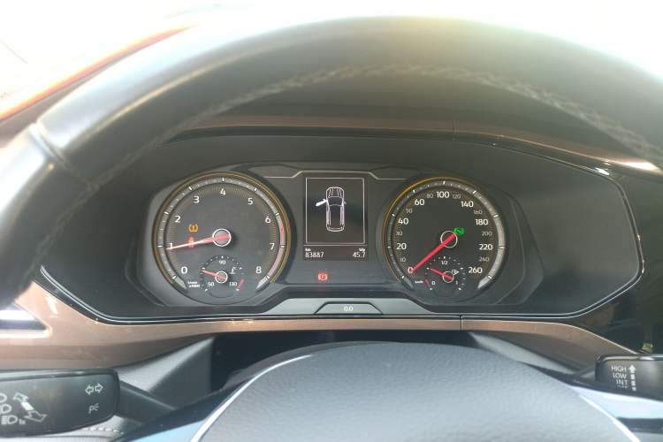 Used Volkswagen Tharu 2020 280TSI Two-Wheel Drive Comfort Edition China VI Standard Instrument Cluster
