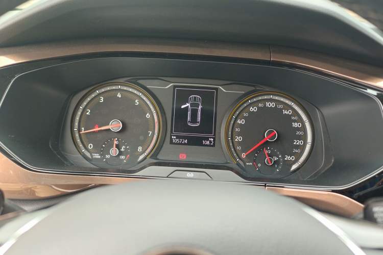 Used Volkswagen Tharu 2020 280TSI Two-Wheel Drive Comfort Edition China VI Standard Instrument Cluster