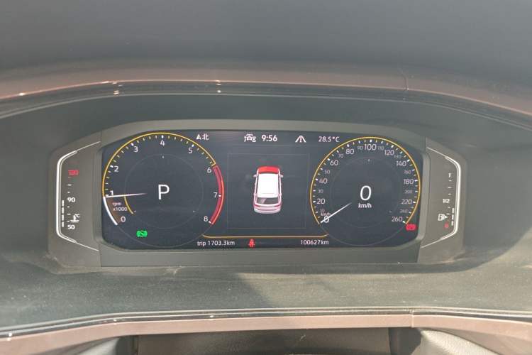 Used Volkswagen Tharu 2020 280TSI Two-Wheel-Drive Flagship Version China VI Instrument Cluster