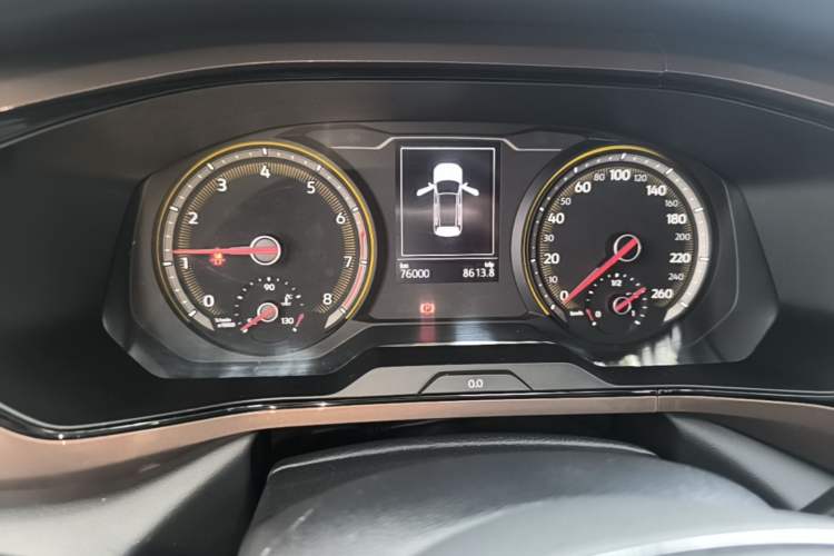 Used Volkswagen Tharu 2020 280TSI Two-Wheel Drive Comfort Edition China VI Standard Instrument Cluster