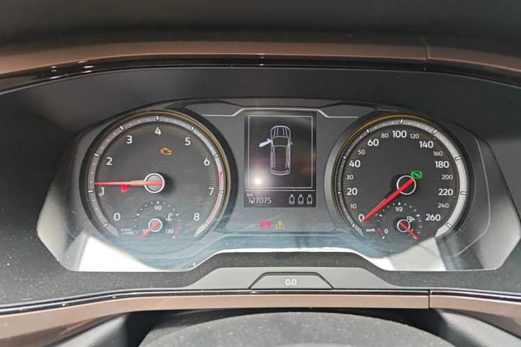 Used Volkswagen Tharu 2020 280TSI Two-Wheel Drive Luxury Edition China VI Standard Instrument Cluster