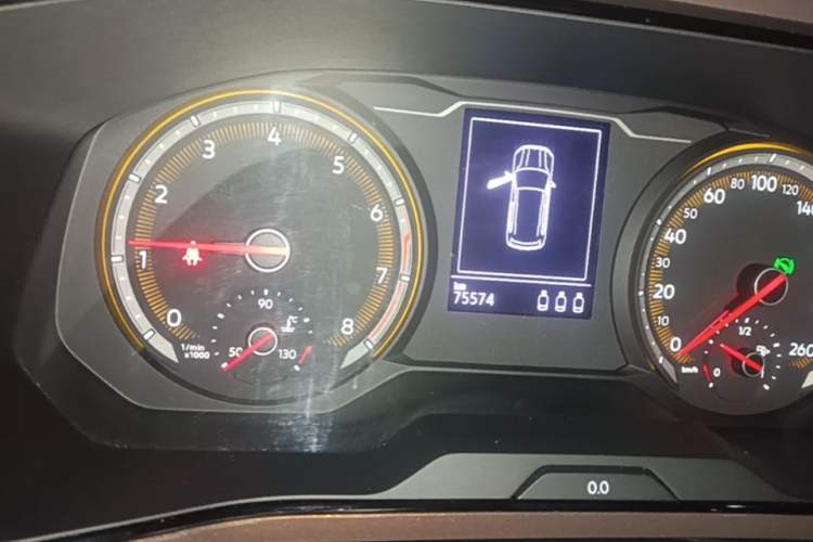 Used Volkswagen Tharu 2020 280TSI Two-Wheel Drive Luxury Plus Version China VI Standard Instrument Cluster