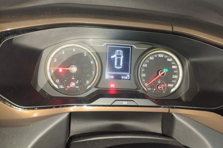 Used Volkswagen Tharu 2020 280TSI Two-Wheel Drive Comfort Edition China VI Standard Instrument Cluster