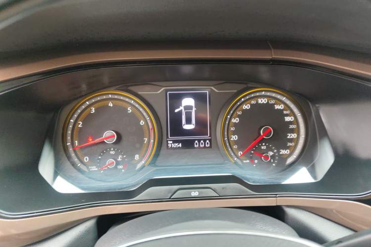 Used Volkswagen Tharu 2020 280TSI Two-Wheel Drive Luxury Plus Version China VI Standard Instrument Cluster