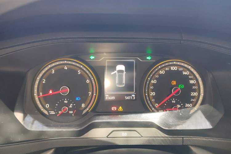 Used Volkswagen Tharu 2020 280TSI Two-Wheel Drive Trend Edition China VI Standard Instrument Cluster