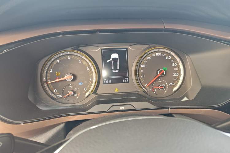 Used Volkswagen Tharu 2020 280TSI Two-Wheel Drive Luxury Edition China VI Standard Instrument Cluster