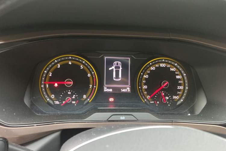 Used Volkswagen Tharu 2020 280TSI Two-Wheel Drive Comfort Edition China VI Standard Instrument Cluster