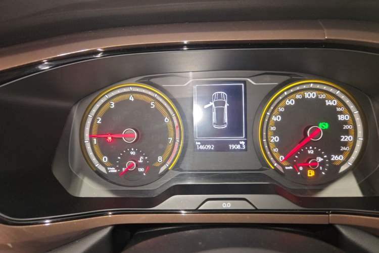 Used Volkswagen Tharu 2020 280TSI Two-Wheel Drive Comfort Edition China VI Standard Instrument Cluster