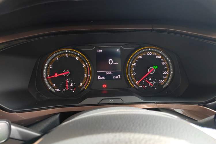 Used Volkswagen Tharu 2020 280TSI Two-Wheel Drive Comfort Edition China VI Standard Instrument Cluster