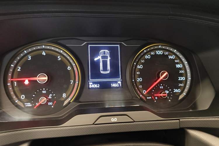 Used Volkswagen Tharu 2020 280TSI Two-Wheel Drive Trend Edition China VI Standard Instrument Cluster