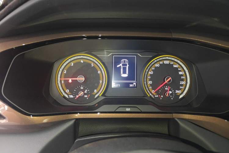 Used Volkswagen Tharu 2020 280TSI Two-Wheel Drive Comfort Edition China VI Standard Instrument Cluster