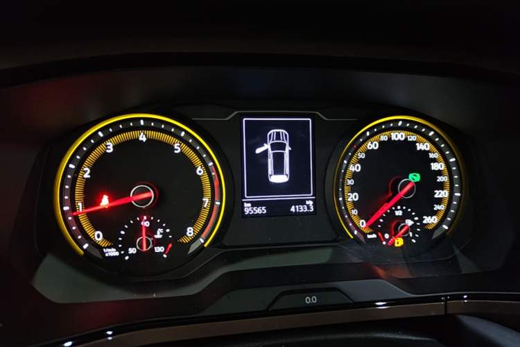 Used Volkswagen Tharu 2020 280TSI Two-Wheel Drive Luxury Plus Version China VI Standard Instrument Cluster