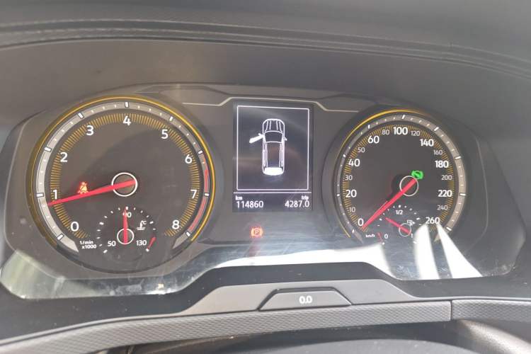 Used Volkswagen Tharu 2020 280TSI Two-Wheel Drive Trend Edition China VI Standard Instrument Cluster