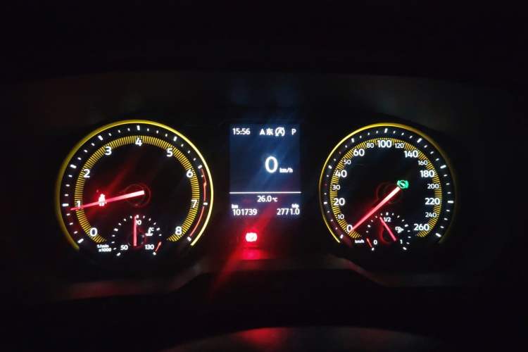 Used Volkswagen Tharu 2020 280TSI Two-Wheel Drive Luxury Plus Version China VI Standard Instrument Cluster