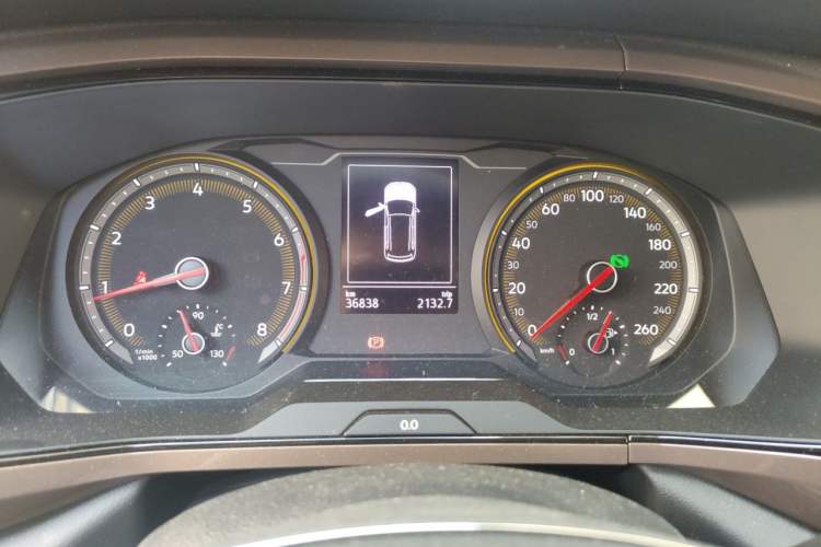 Used Volkswagen Tharu 2020 280TSI Two-Wheel Drive Comfort Edition China VI Standard Instrument Cluster