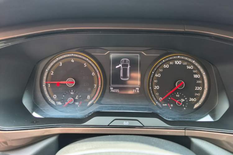 Used Volkswagen Tharu 2020 280TSI Two-Wheel Drive Comfort Edition China VI Standard Instrument Cluster