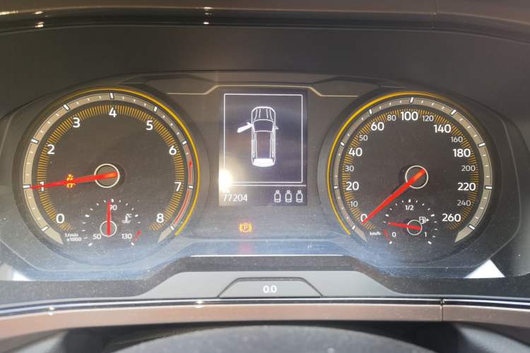Used Volkswagen Tharu 2020 280TSI Two-Wheel Drive Luxury Plus Version China VI Standard Instrument Cluster