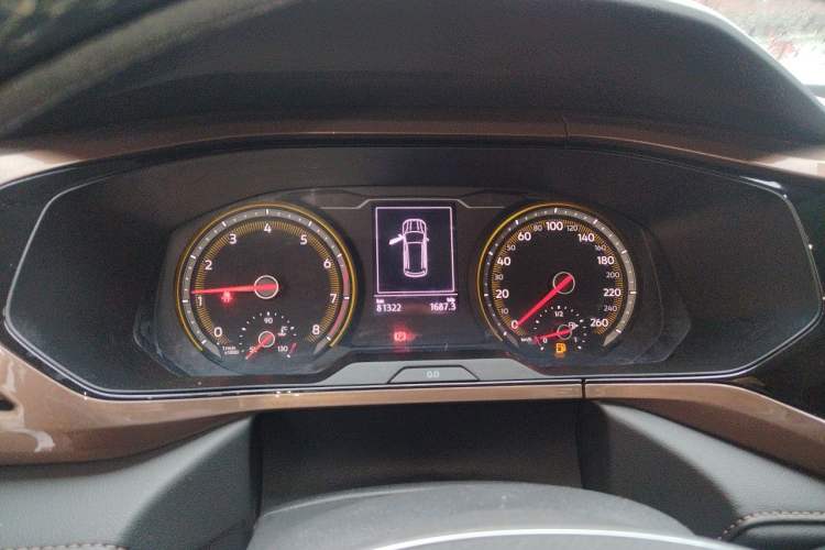 Used Volkswagen Tharu 2020 280TSI Two-Wheel Drive Comfort Edition China VI Standard Instrument Cluster
