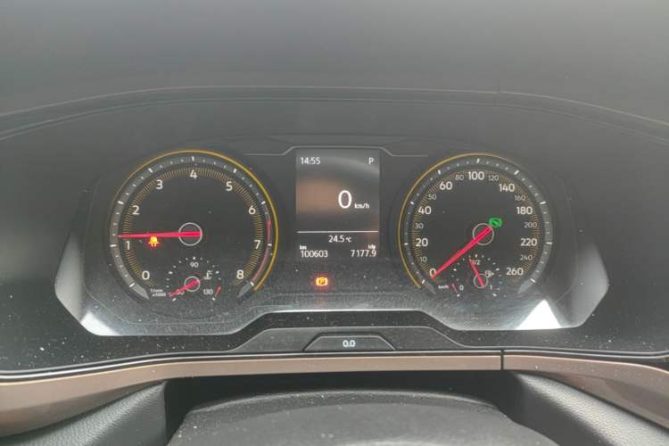 Used Volkswagen Tharu 2020 280TSI Two-Wheel Drive Comfort Edition China VI Standard Instrument Cluster