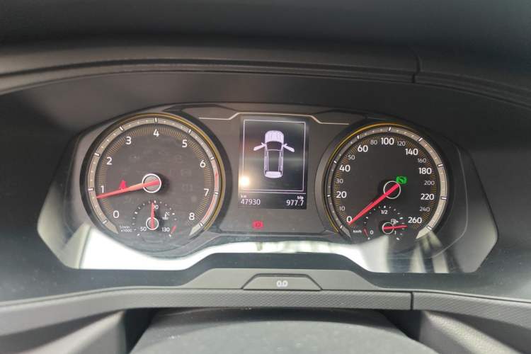 Used Volkswagen Tharu 2020 280TSI Two-Wheel Drive Trend Edition China VI Standard Instrument Cluster