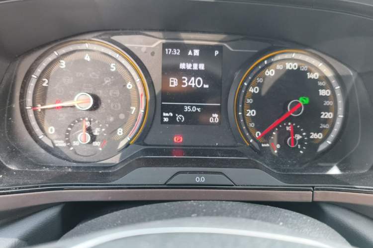 Used Volkswagen Tharu 2020 280TSI Two-Wheel Drive Luxury Plus Version China VI Standard Instrument Cluster