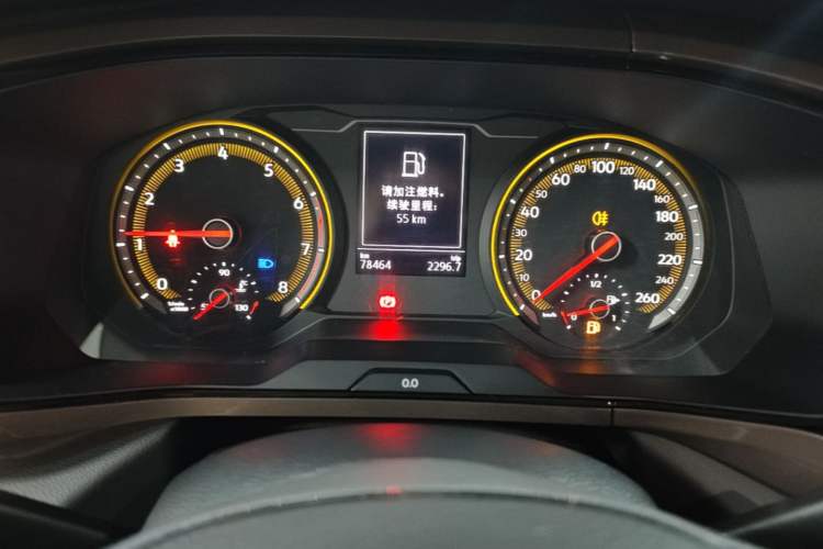 Used Volkswagen Tharu 2020 280TSI Two-Wheel Drive Comfort Edition China VI Standard Instrument Cluster