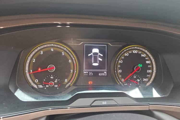 Used Volkswagen Tharu 2020 280TSI Two-Wheel Drive Comfort Edition China VI Standard Instrument Cluster