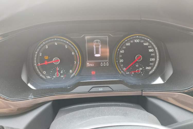 Used Volkswagen Tharu 2020 280TSI Two-Wheel Drive Luxury Plus Version China VI Standard Instrument Cluster