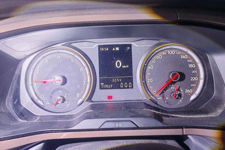 Used Volkswagen Tharu 2020 280TSI Two-Wheel Drive Luxury Plus Version China VI Standard Instrument Cluster